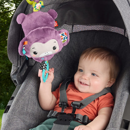 Fisher-Price Sing & Go Purple Monkey Musical Toy