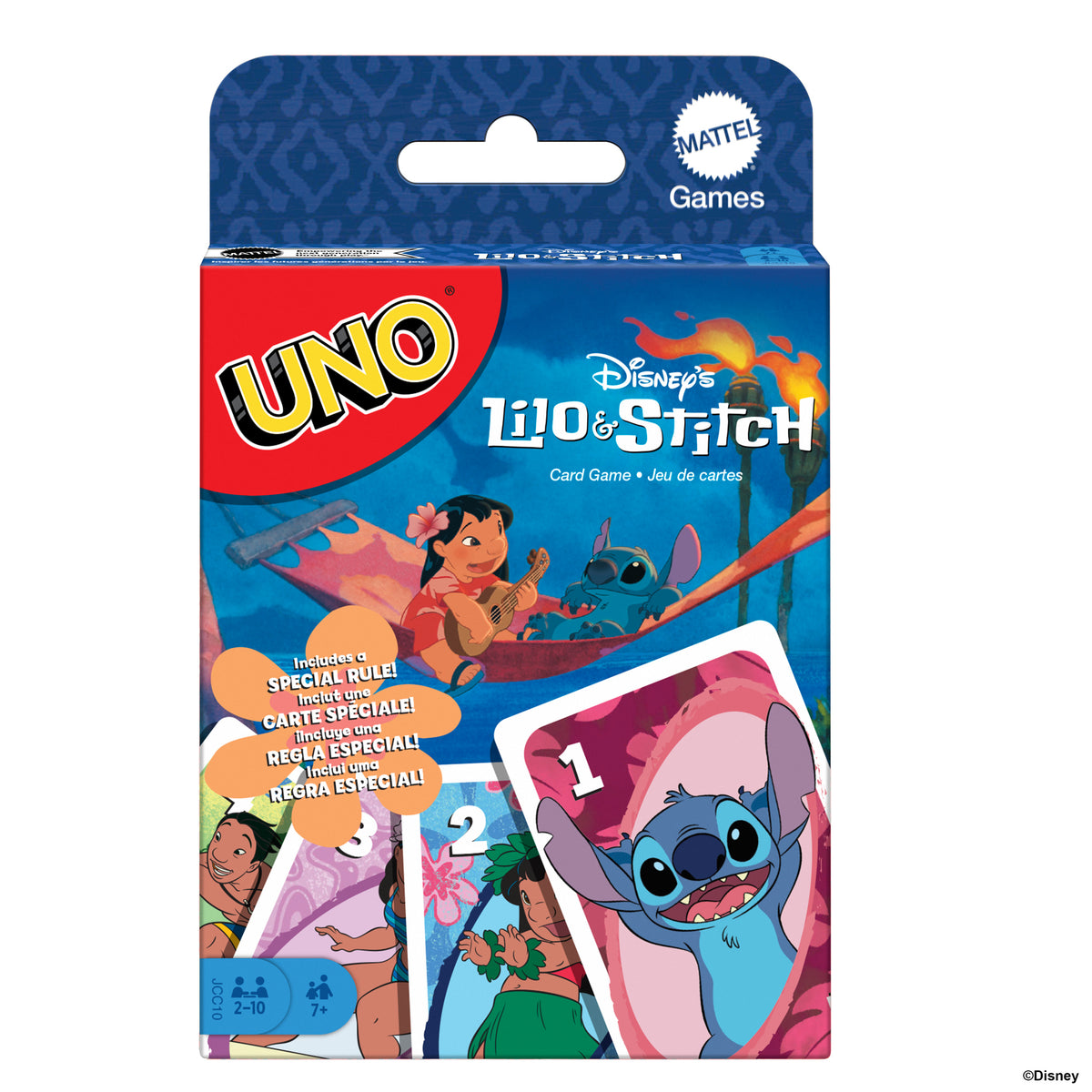 Mattel UNO Disney Lilo & Stitch Card Game