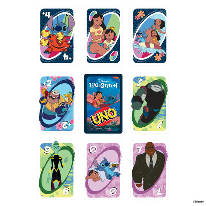 Mattel UNO Disney Lilo & Stitch Card Game