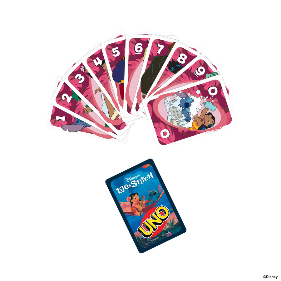 Mattel UNO Disney Lilo & Stitch Card Game