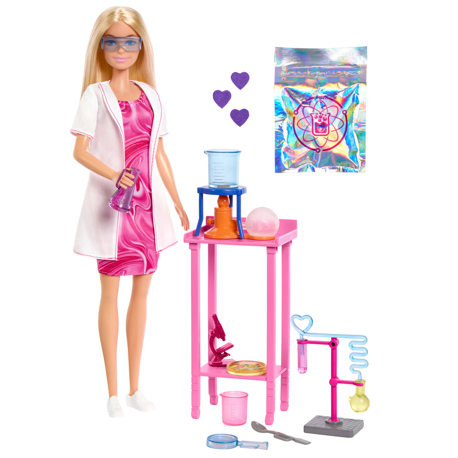 Barbie Careers Scientist Fashion Doll with Lab Accessories