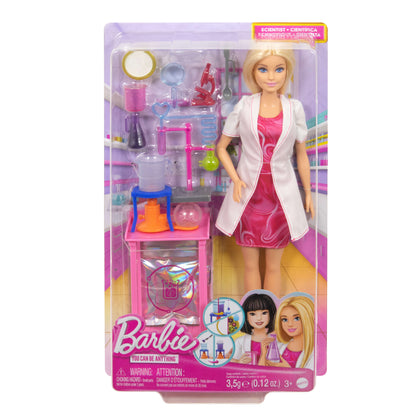 Barbie Careers Scientist Fashion Doll with Lab Accessories