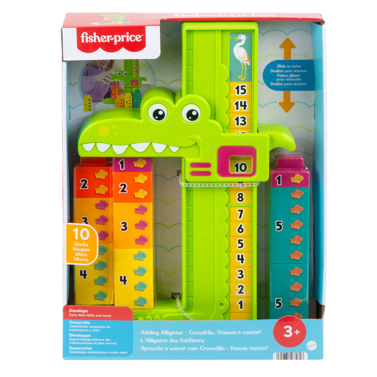 Fisher-Price Adding Alligator Skills & More Learning Toy