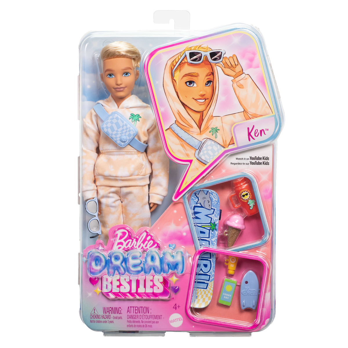 Barbie Dream Besties Ken Doll with Outfit & Accessories