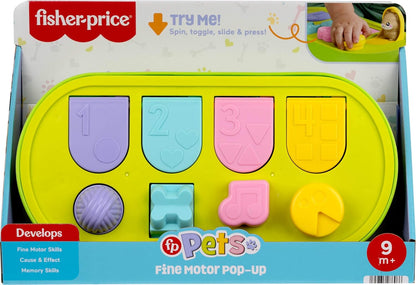 Fisher-Price Pets Fine Motor Pop-Up Activity Toy