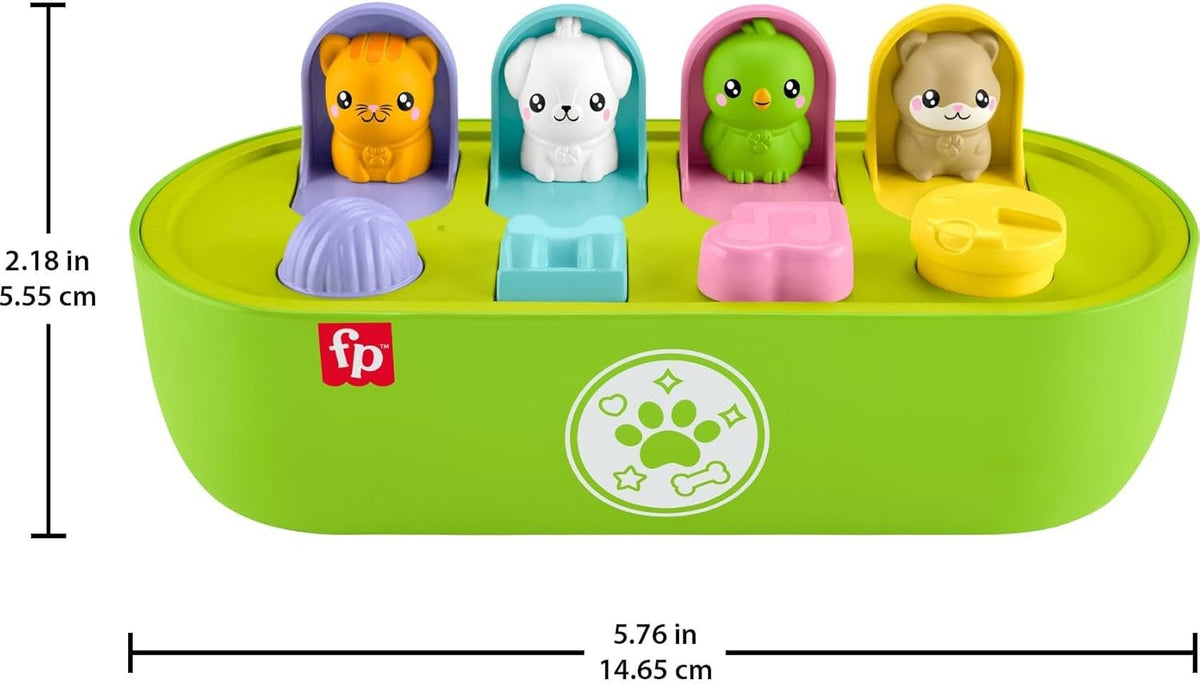 Fisher-Price Pets Fine Motor Pop-Up Activity Toy