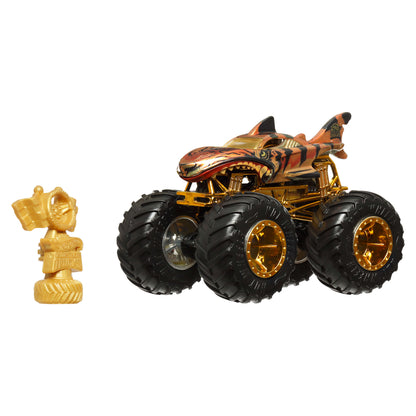 Hot Wheels Monster Trucks Trophy Champions Premium 1:64 Scale Die-Cast Vehicle & Accessory - Assorted Styles