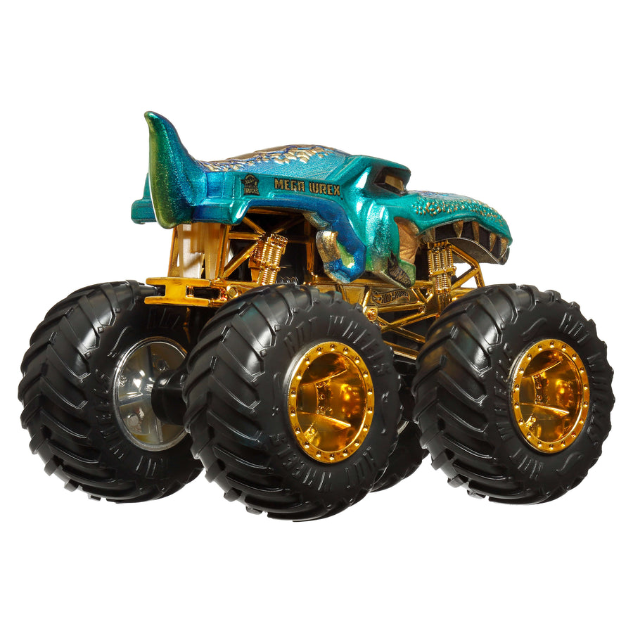 Hot Wheels Monster Trucks Trophy Champions Premium 1:64 Scale Die-Cast Vehicle & Accessory - Assorted Styles