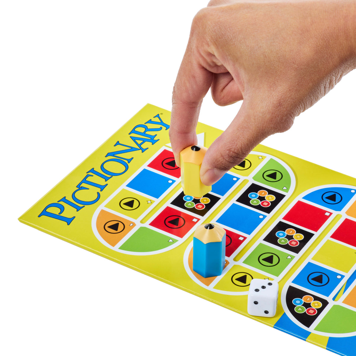 Pictionary Core Refresh Board Game with Erasable Boards & Timer