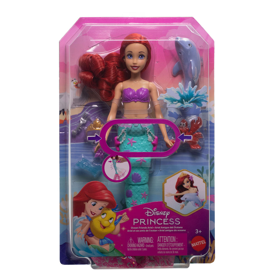 Disney Princess Ocean Friends Ariel Fashion Doll