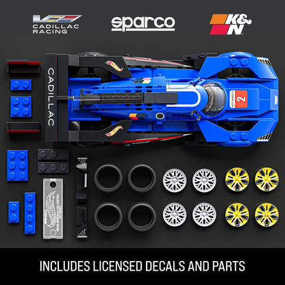 Hot Wheels Brick Shop Cadillac Project GTP Hypercar 1:32 Scale Model Toys for Kids