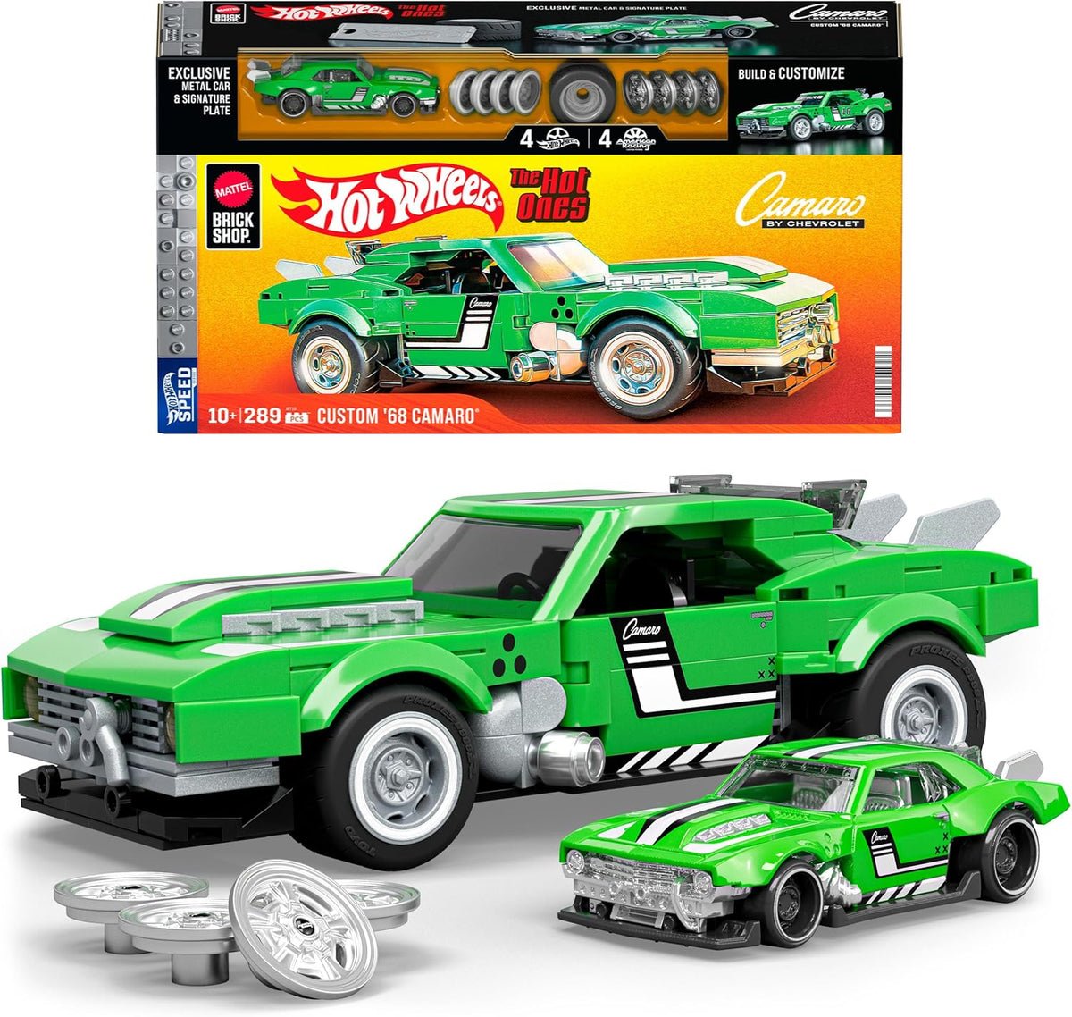 Hot Wheels Brick Shop Speed Maserati 1/32