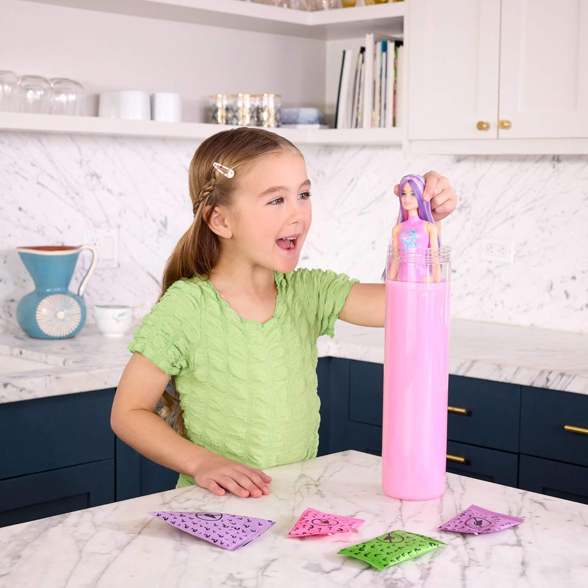 Barbie Balloon Animals Color Reveal Surprise Collectible Doll Toy for Kids