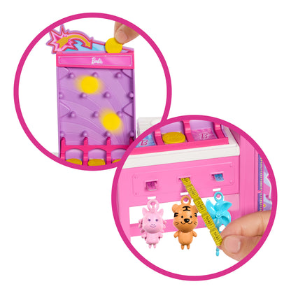 Barbie Mysteries: Beach Detectives Doll & Game Booth Playset with Accessories