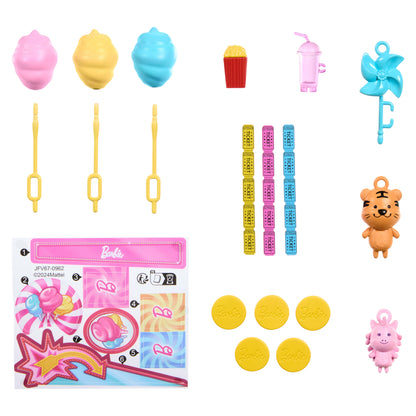 Barbie Mysteries: Beach Detectives Doll & Game Booth Playset with Accessories
