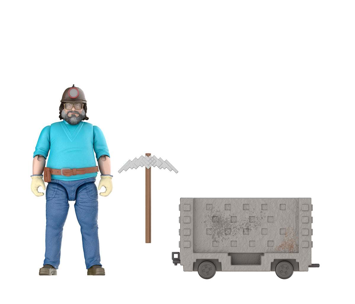 Minecraft Movie Explosive Minecart Escape Figure Set