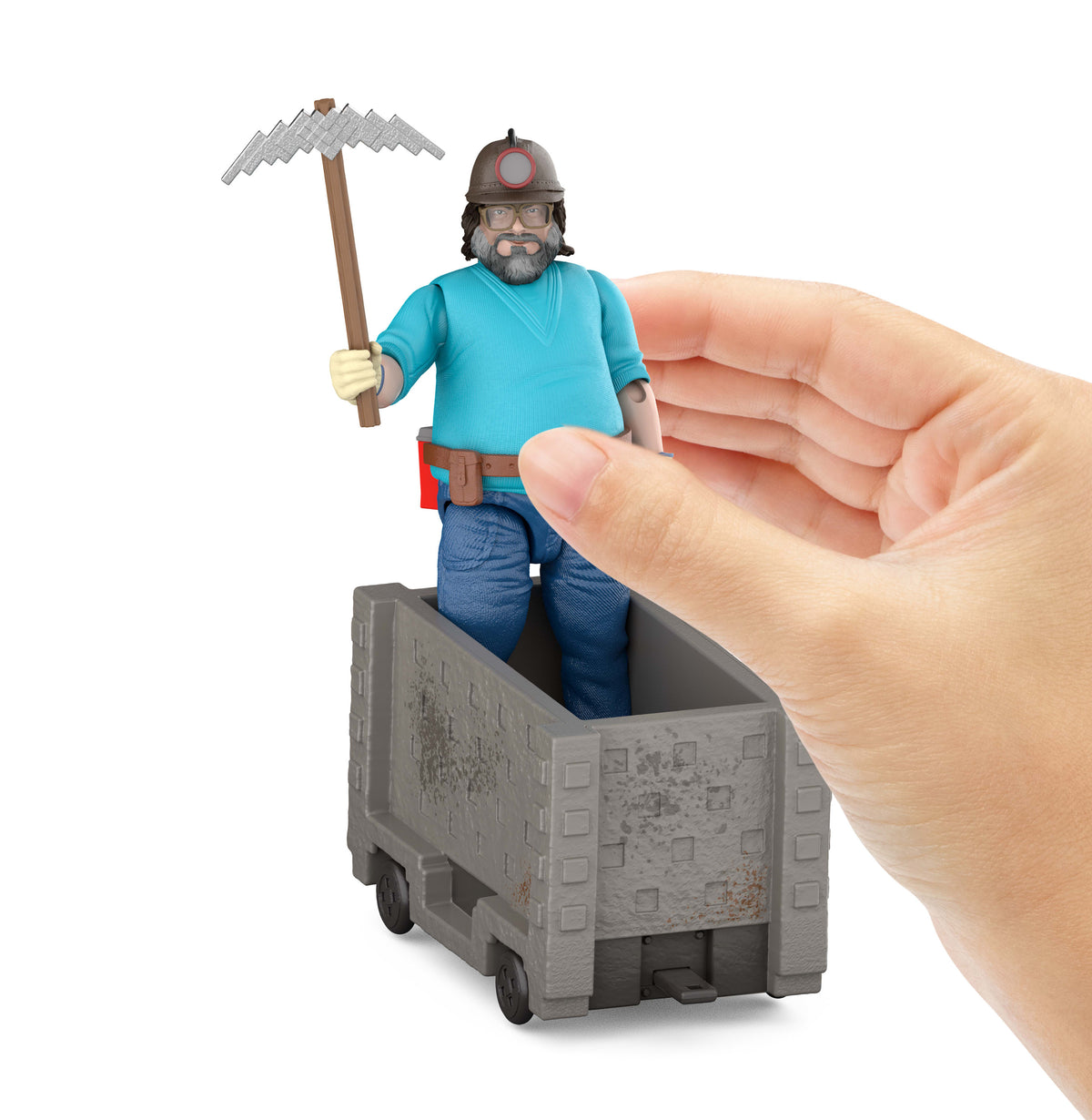 Minecraft Movie Explosive Minecart Escape Figure Set