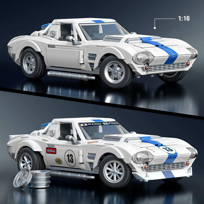 Hot Wheels Brick Shop Elite Corvette 1/16