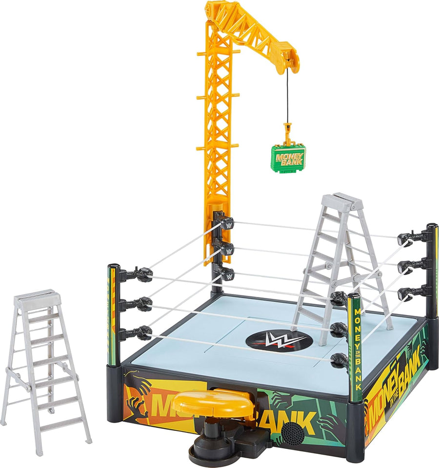 WWE Money in the Bank Cash-In Wrestling Ring Playset