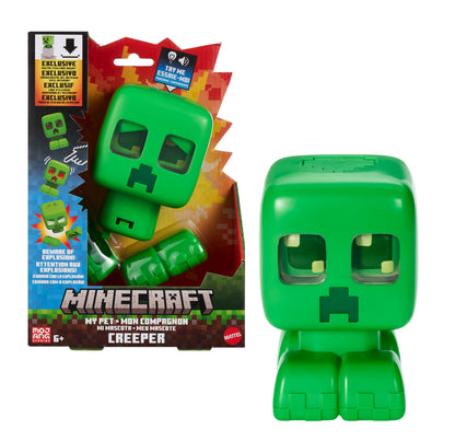 Minecraft My Pet Creeper Interactive Feature Figure