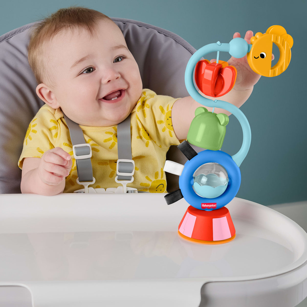 Fisher-Price Sensory Sounds Highchair Baby Activity Toy