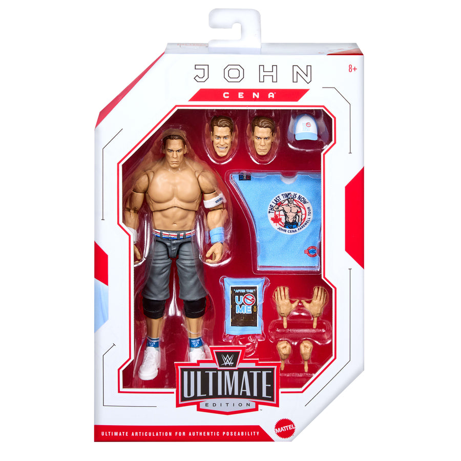 WWE Ultimate Edition John Cena Action Figure Set 6 Inch