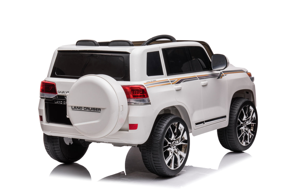 Power Wheelz 12V Electric Ride-On RC Land Cruiser for Kids