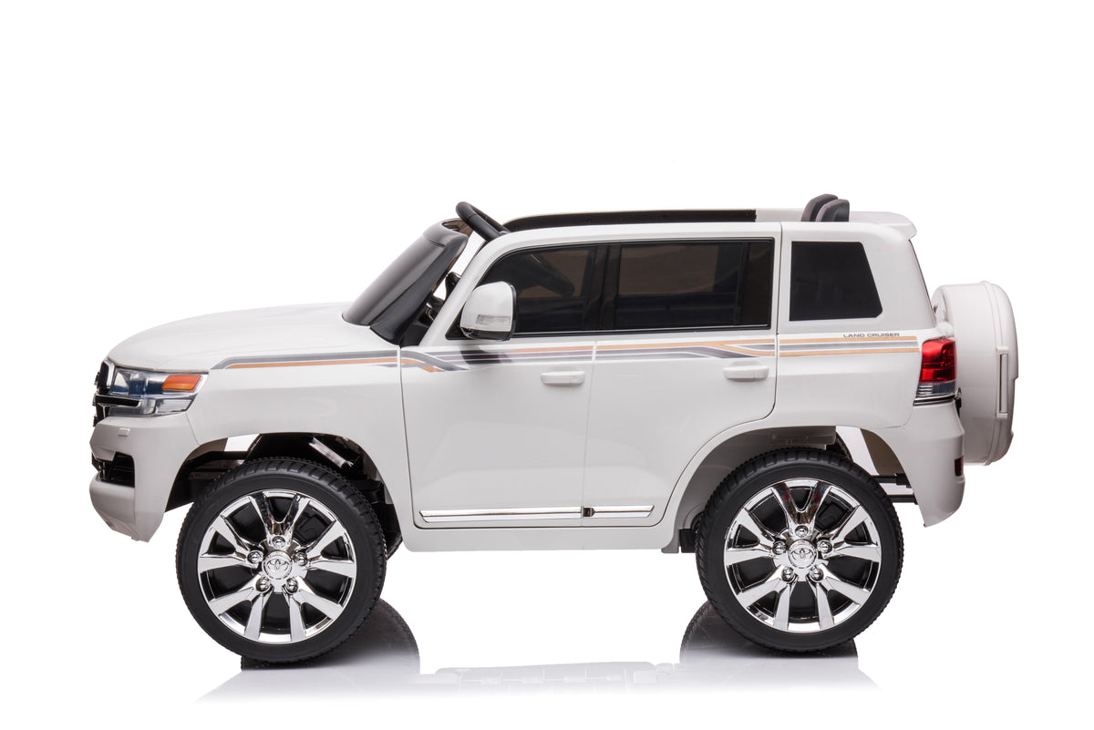 Power Wheelz 12V Electric Ride-On RC Land Cruiser for Kids