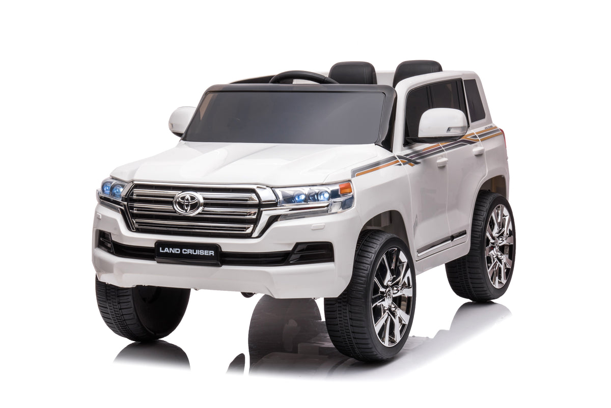 Power Wheelz 12V Electric Ride-On RC Land Cruiser for Kids