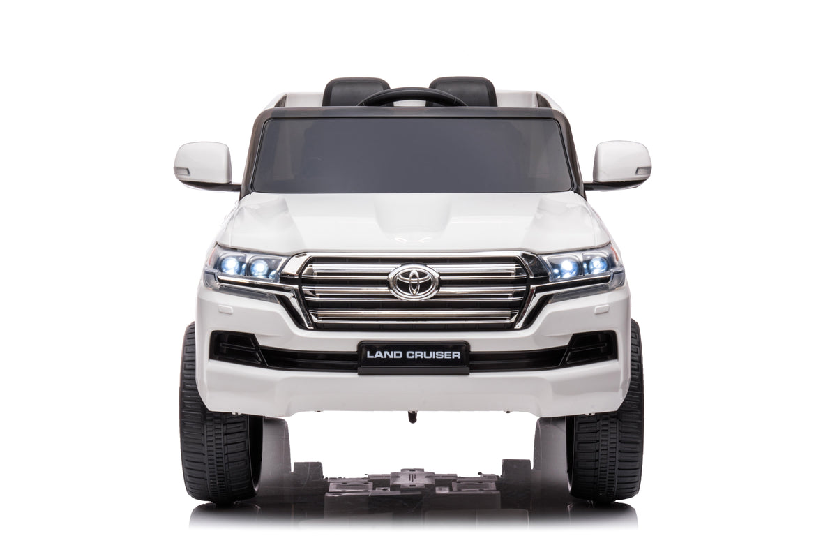 Power Wheelz 12V Electric Ride-On RC Land Cruiser for Kids