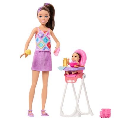 Barbie Skipper Family & Friends Babysitting Doll Playset with Accessories