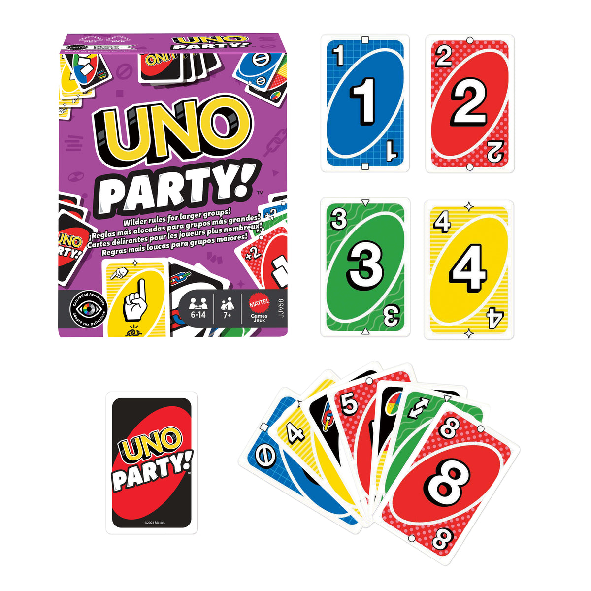 Mattel UNO Party Card Game