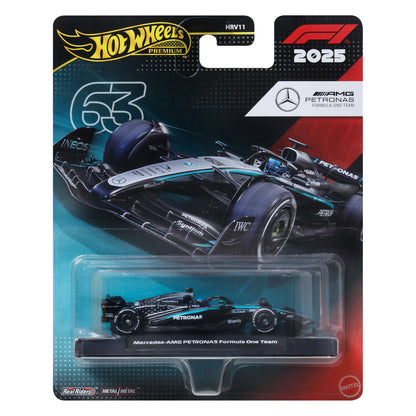 Hot Wheels Premium Formula 1 Mercedes-AMG Petronas 1:64 Scale Die-Cast Car
