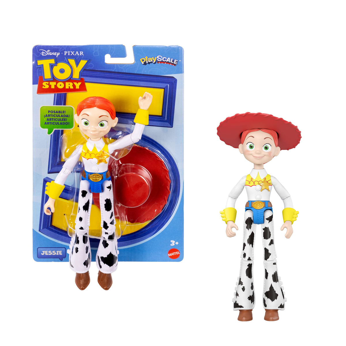Disney Pixar Toy Story 5 Jessie 9 Inch Playscale Action Figure