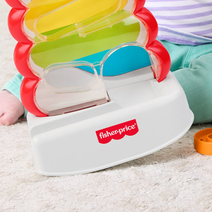 Fisher-Price Drop Through Rock-a-Stack Baby Stacking Toy