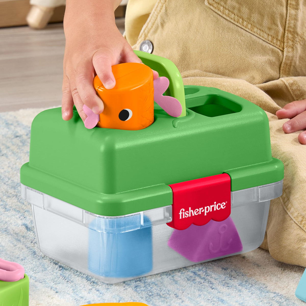 Fisher-Price Friendship Sort & Store Tackle Box Activity Toy
