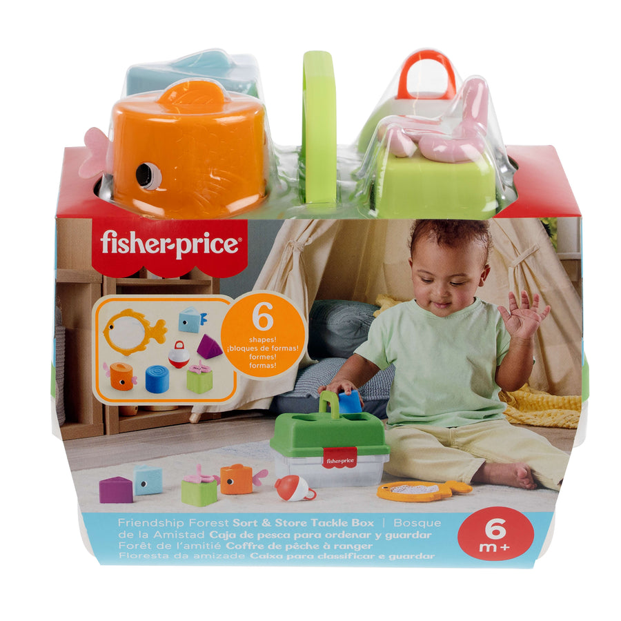 Fisher-Price Friendship Sort & Store Tackle Box Activity Toy