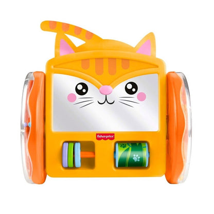 Fisher-Price Crawl-After Kitty Mirror Baby Activity Toy