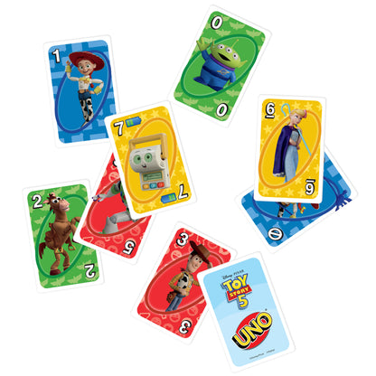 Mattel UNO Disney & Pixar Toy Story 5 Card Game