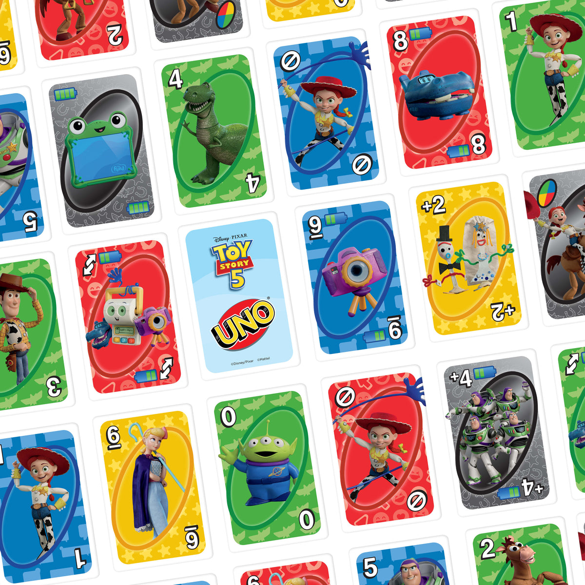 Mattel UNO Disney & Pixar Toy Story 5 Card Game