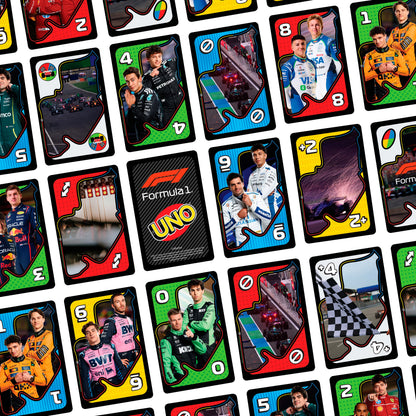 Mattel UNO Formula 1 Card Game