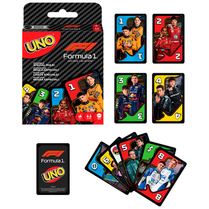 Mattel UNO Formula 1 Card Game