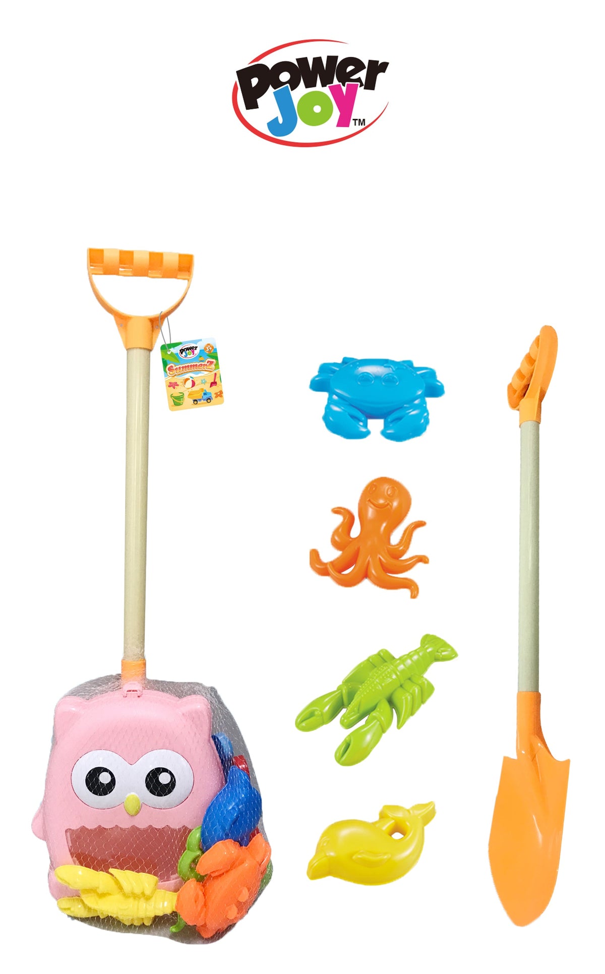 Power Joy Summerz Beach Suitcase 6-Piece Set