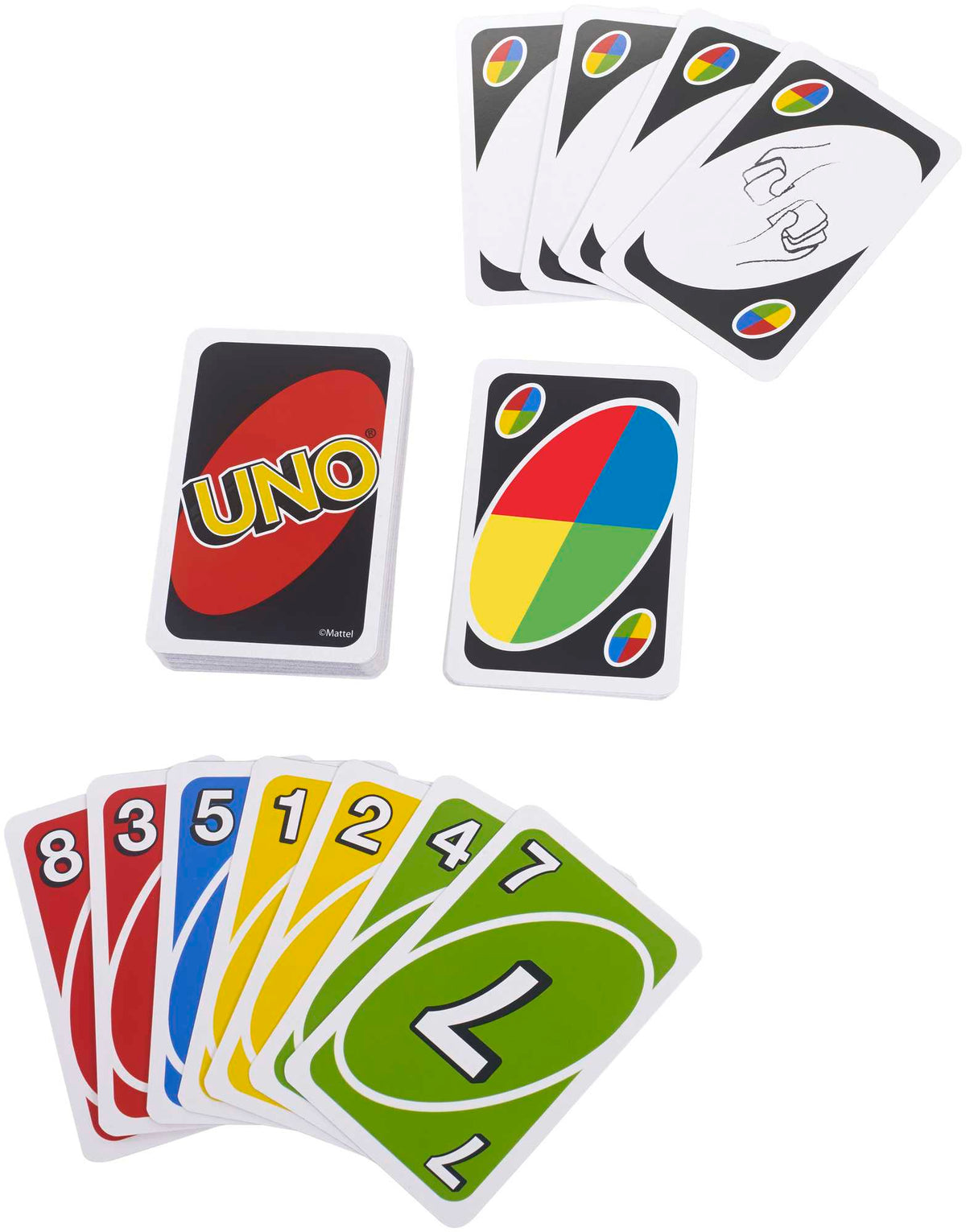 Mattel UNO Deluxe Card Game