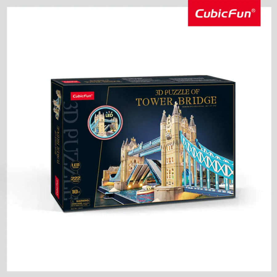 CubicFun 3D LED Puzzles Tower Bridge 222-Piece