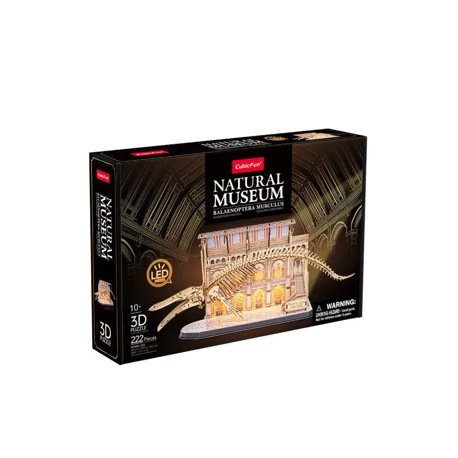 3D Puzzle Blue Whale 222-Piece
