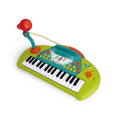 Hapee Capee Karaoke Record Keyboard Battery Operated