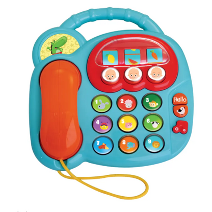 Hapee Capee Activity Animal Telephone Battery Operated