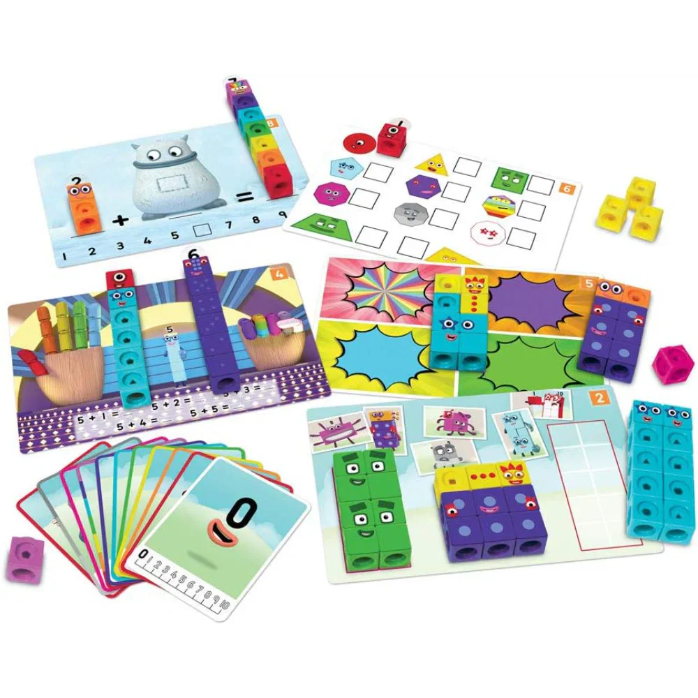 Numberblocks Mathlink Cubes 110 Activity