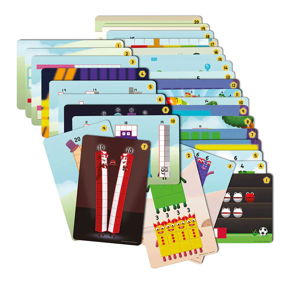 Numberblocks Mathlink Cubes 1120 Activty